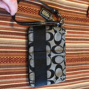 Coach small wristlet